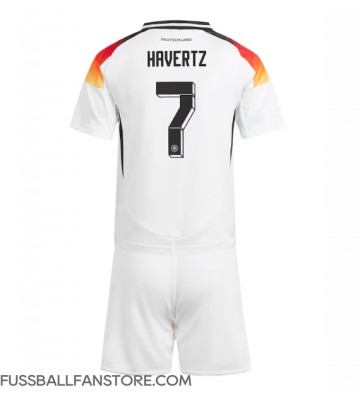 Deutschland Kai Havertz #7 Replik Heimtrikot Kinder EM 2024 Kurzarm (+ Kurze Hosen)